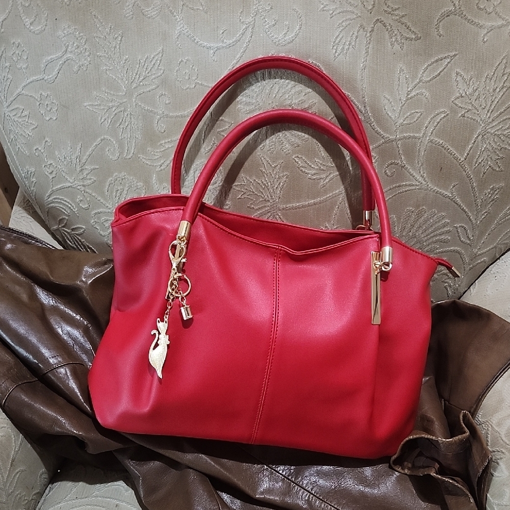 Elegant Red Handbag